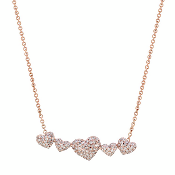 Hearts on Hearts Necklace