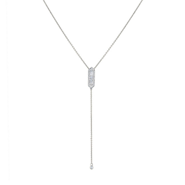 Lariat Diamond Necklace