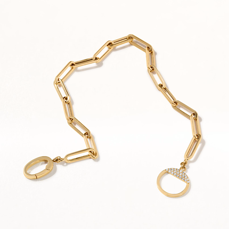 Paper Clip Chain Bracelet