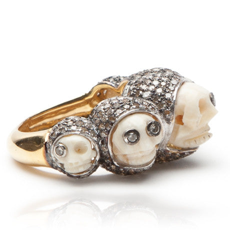 Charon's Skull Ring - Lauren Craft Collection