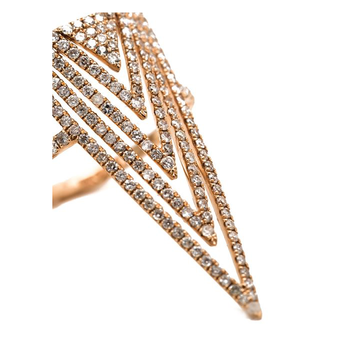 Triangular Ring - Lauren Craft Collection - 2
